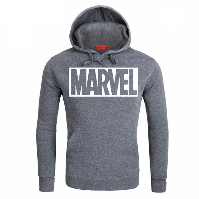MARVEL Letter Print Hoodie