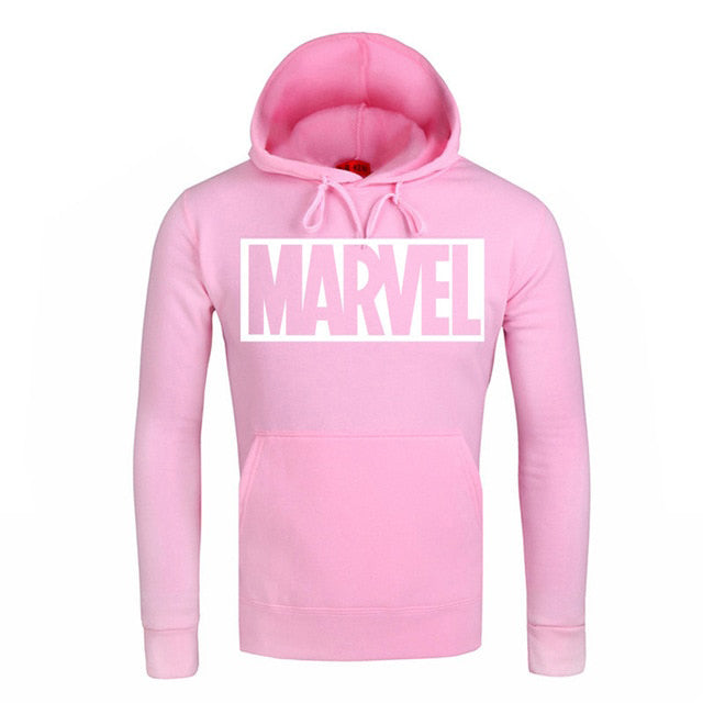 MARVEL Letter Print Hoodie