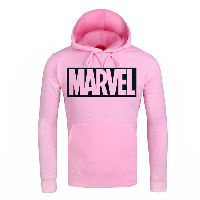 MARVEL Letter Print Hoodie
