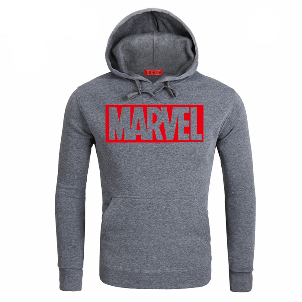 MARVEL Letter Print Hoodie