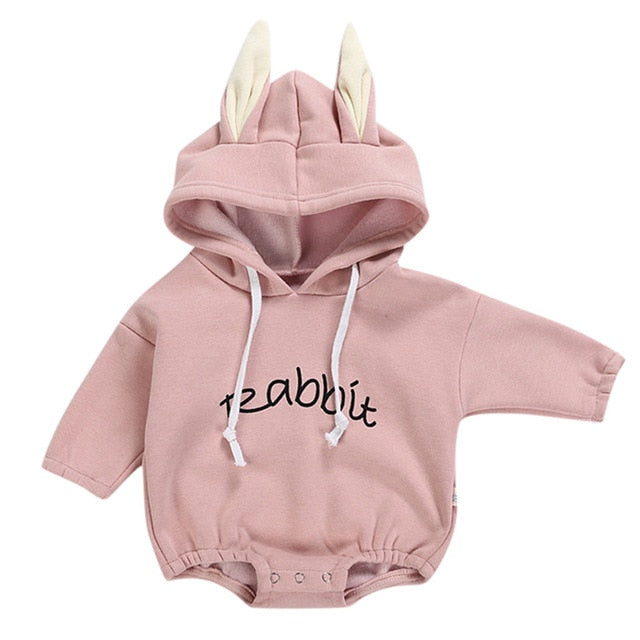 Kids Rabbit Pullover Bodysuit