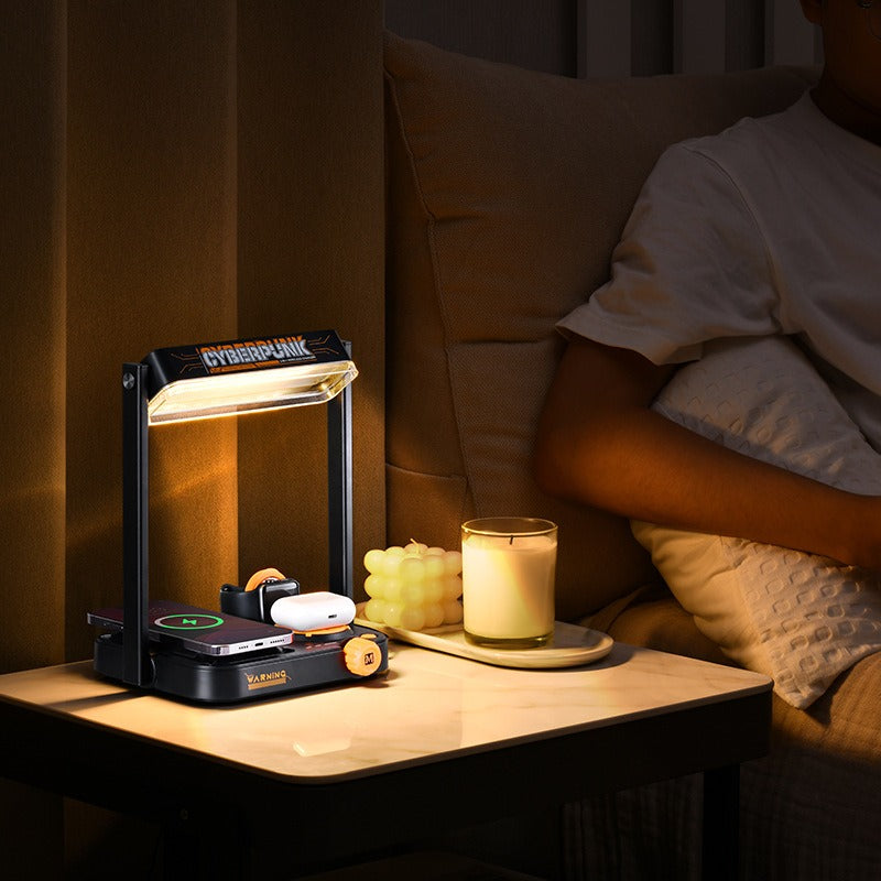 Multifunctional wireless charging night light