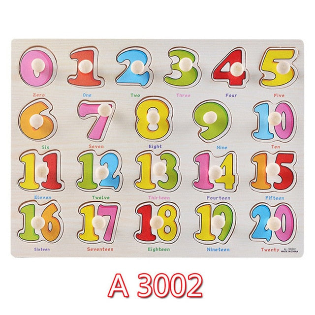 Kid Early Educational Wooden Jigsaw Toys