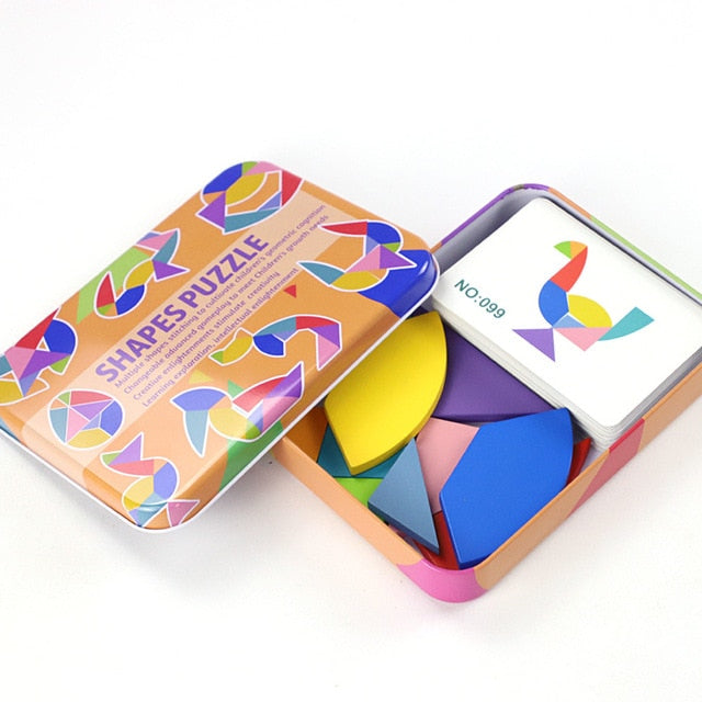 4 Styles Wooden Jigsaw Toys For Kids