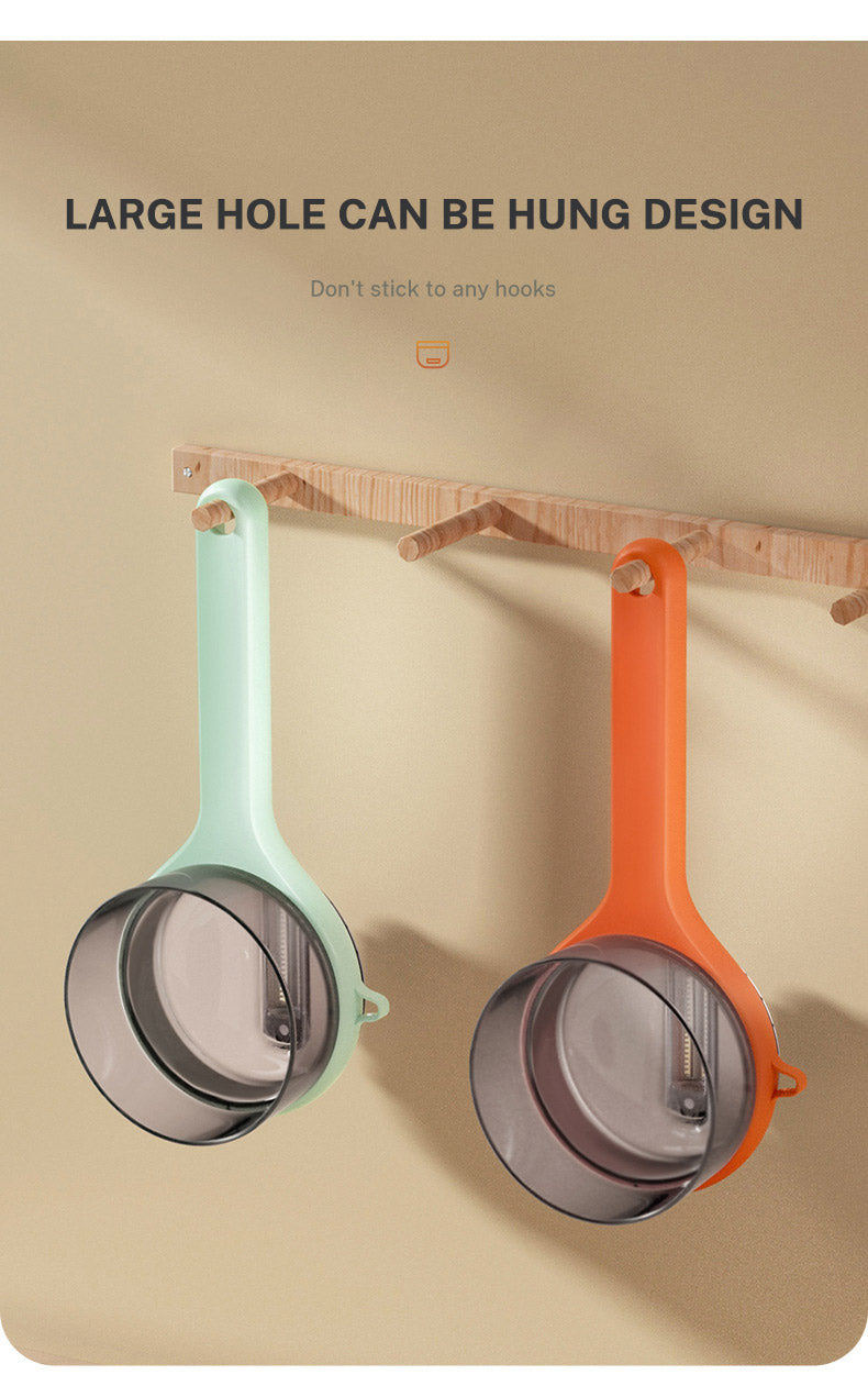 Multi-Functional Food Peeler With Storage Bucket
