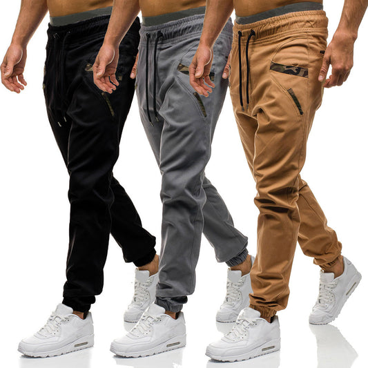 Mens Pure colour Gym Joggers