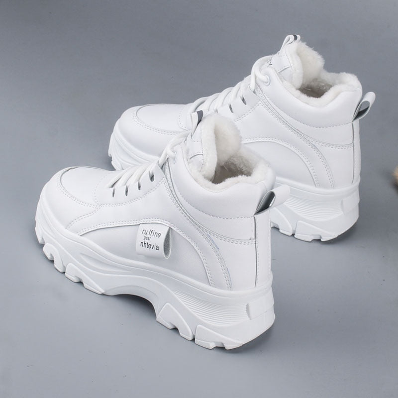 Plush Fur Casual sneakers