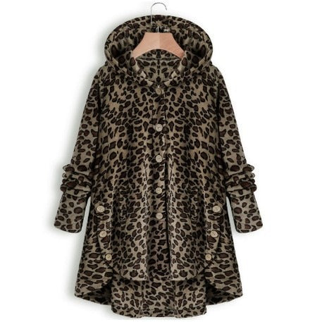Womens Button down plush solid color jacket