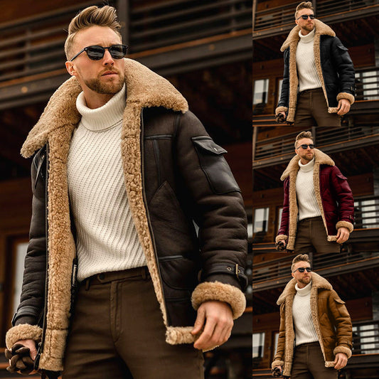 Mens Winter Warm Jacket