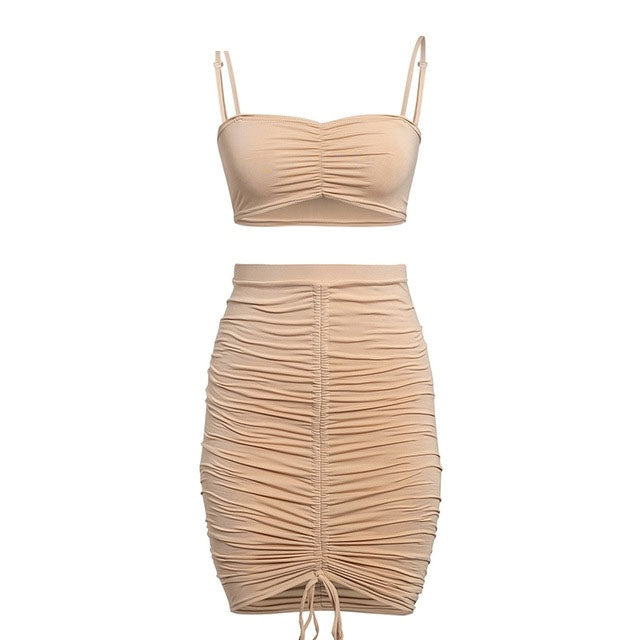 Womens 2-Piece Club Midi Dress