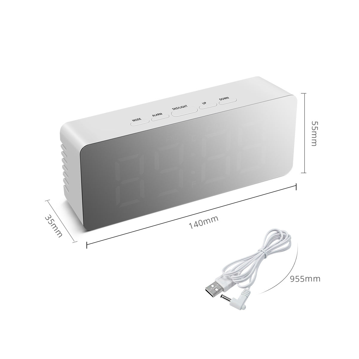 Led Electronic Clock Multi-Function