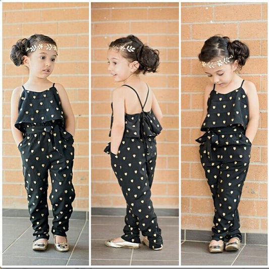 Kids Polka Dot Jumpsuit