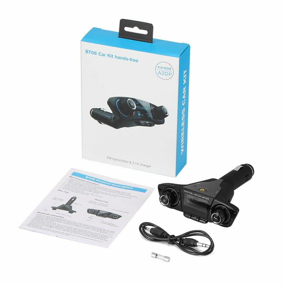 Car MP3 Player/ Bluetooth Hands-Free FM Transmitter