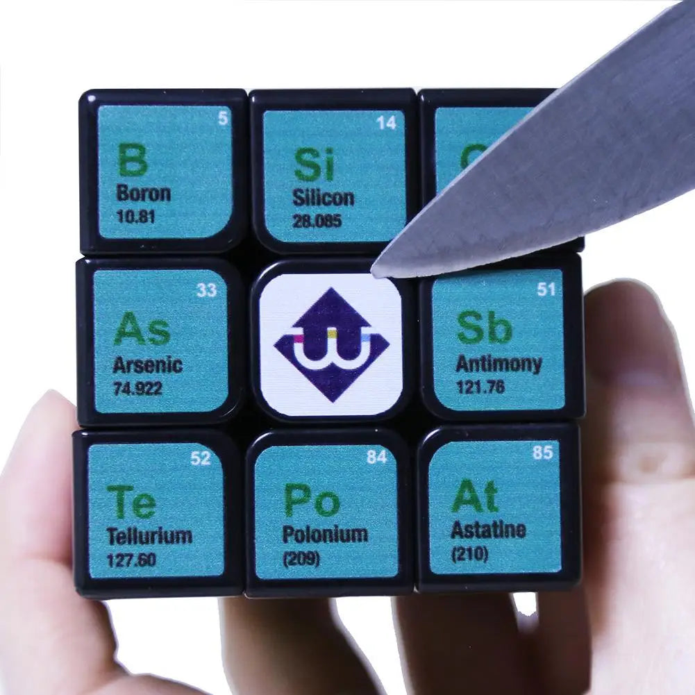 Chemical Element Periodic Table Rubix Cube