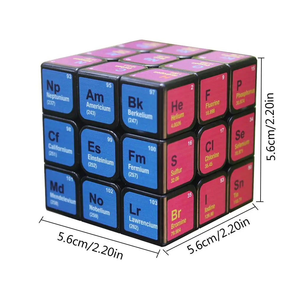 Chemical Element Periodic Table Rubix Cube